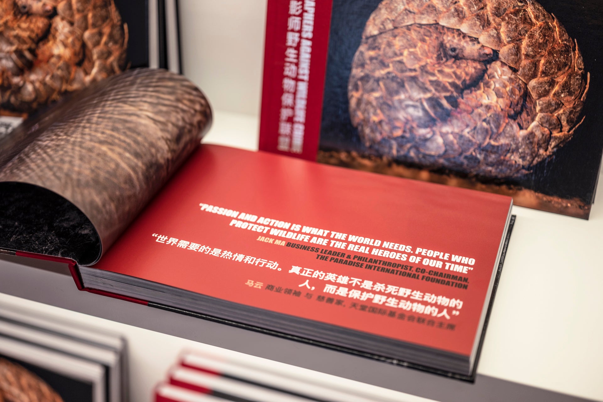 PHOTOGRAPHERS AGAINST WILDLIFE CRIME   (Languages English & Chinese)  A Unique Collection of Award Winning Photographs & Stories